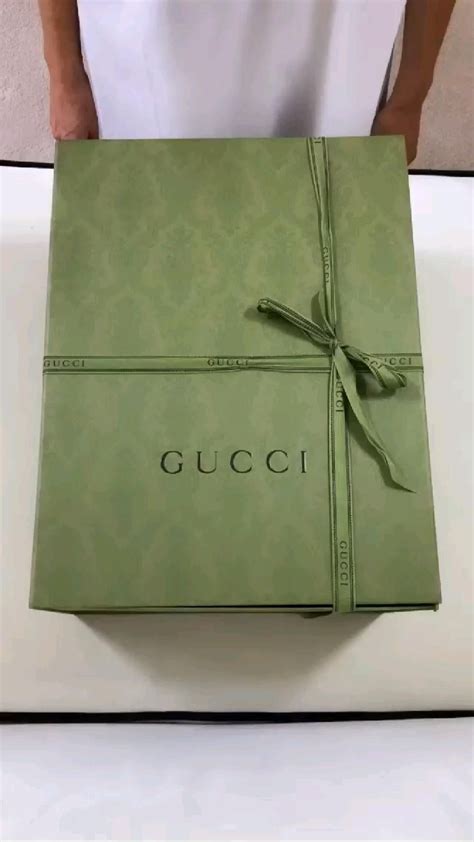 gucci tin box|Gucci gift wrap.